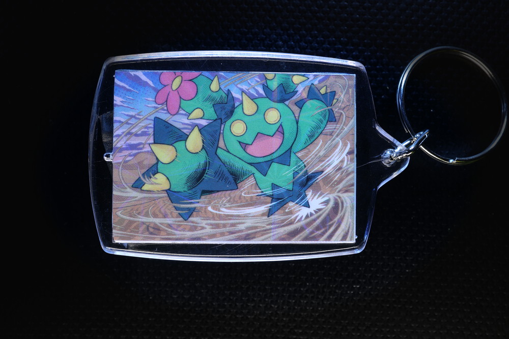 Maractus Holographic Card Keychain — $12.95
