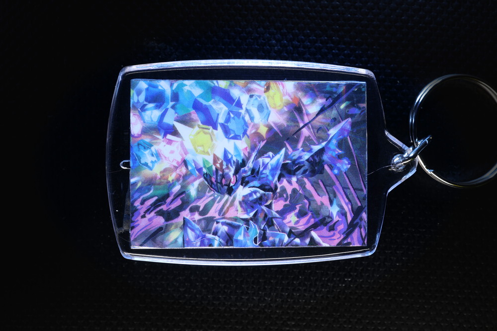 Ceruledge ex Holographic Card Keychain — $12.95