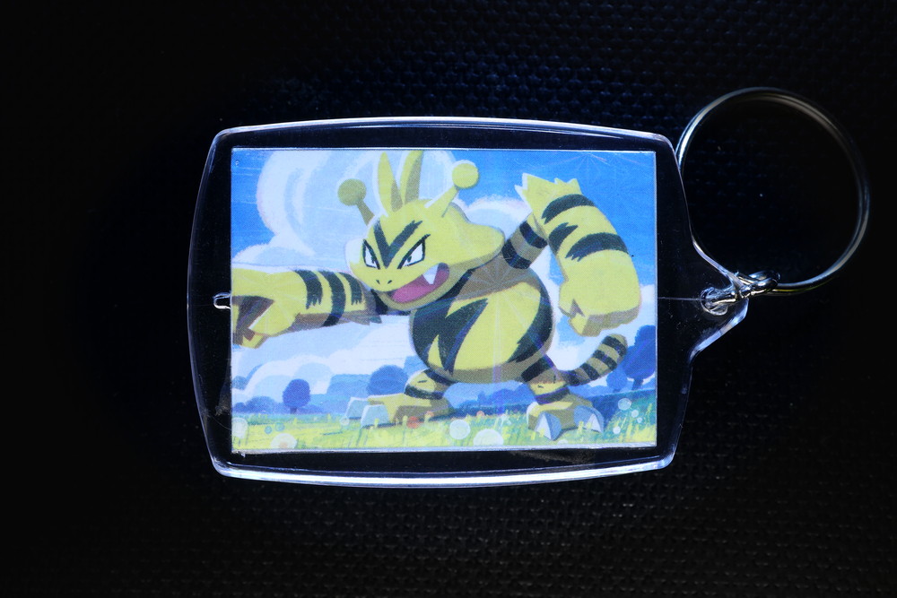 Electabuzz Holographic Card Keychain — $12.95