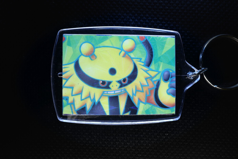 Electivire ex Holographic Card Keychain — $12.95