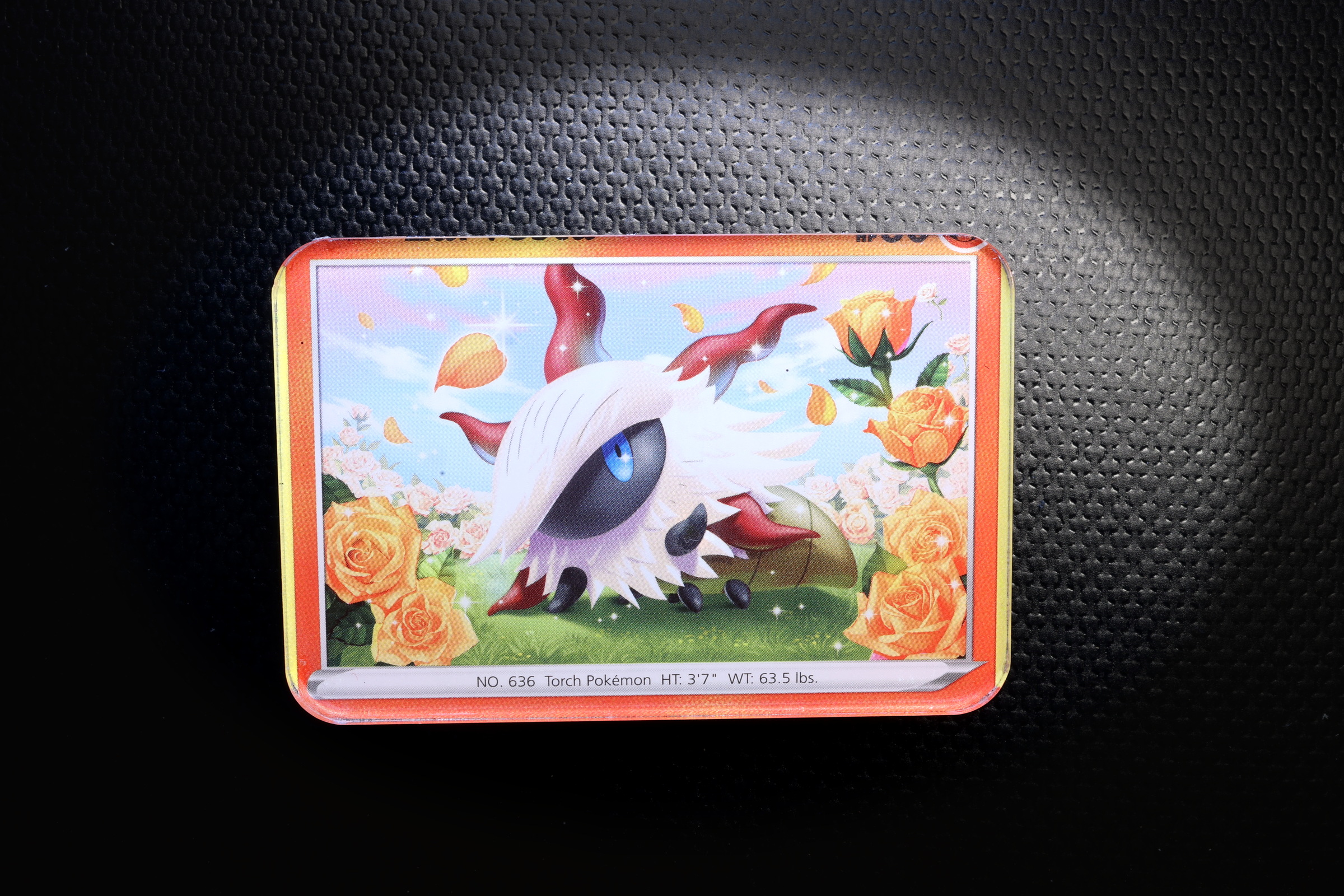 Larvesta Pokemon Card Fridge Magnet