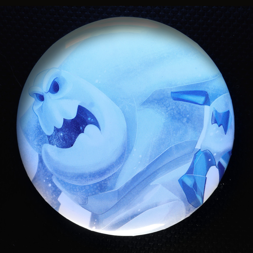 Marshmallow Disney Character Badge