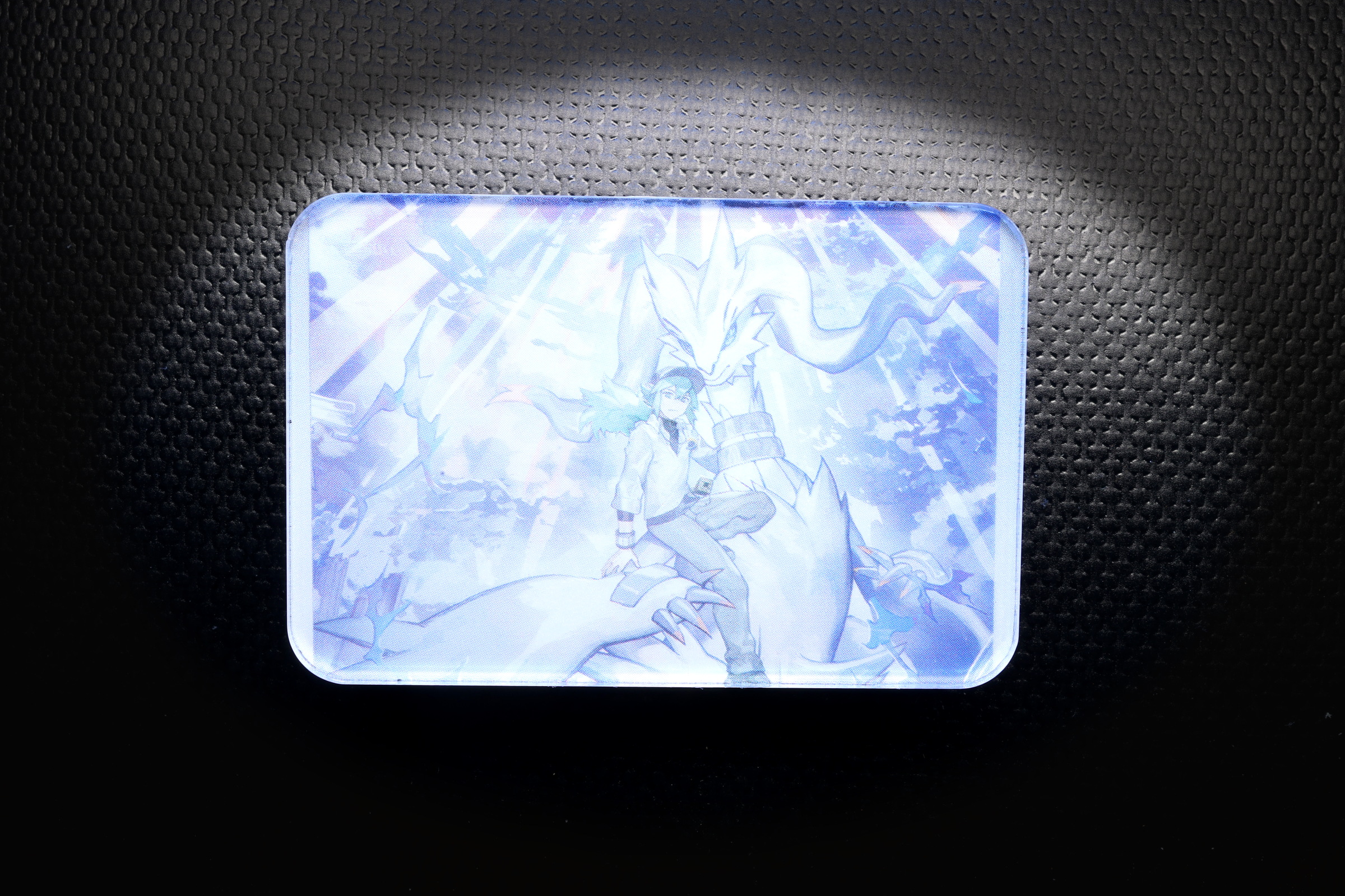 N & Reshiram Pokemon Card Fridge Magnet