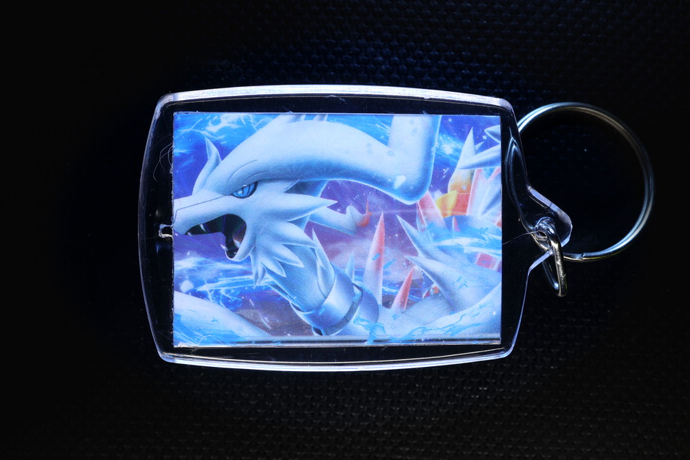 Reshiram ex Holographic Card Keychain — $12.95
