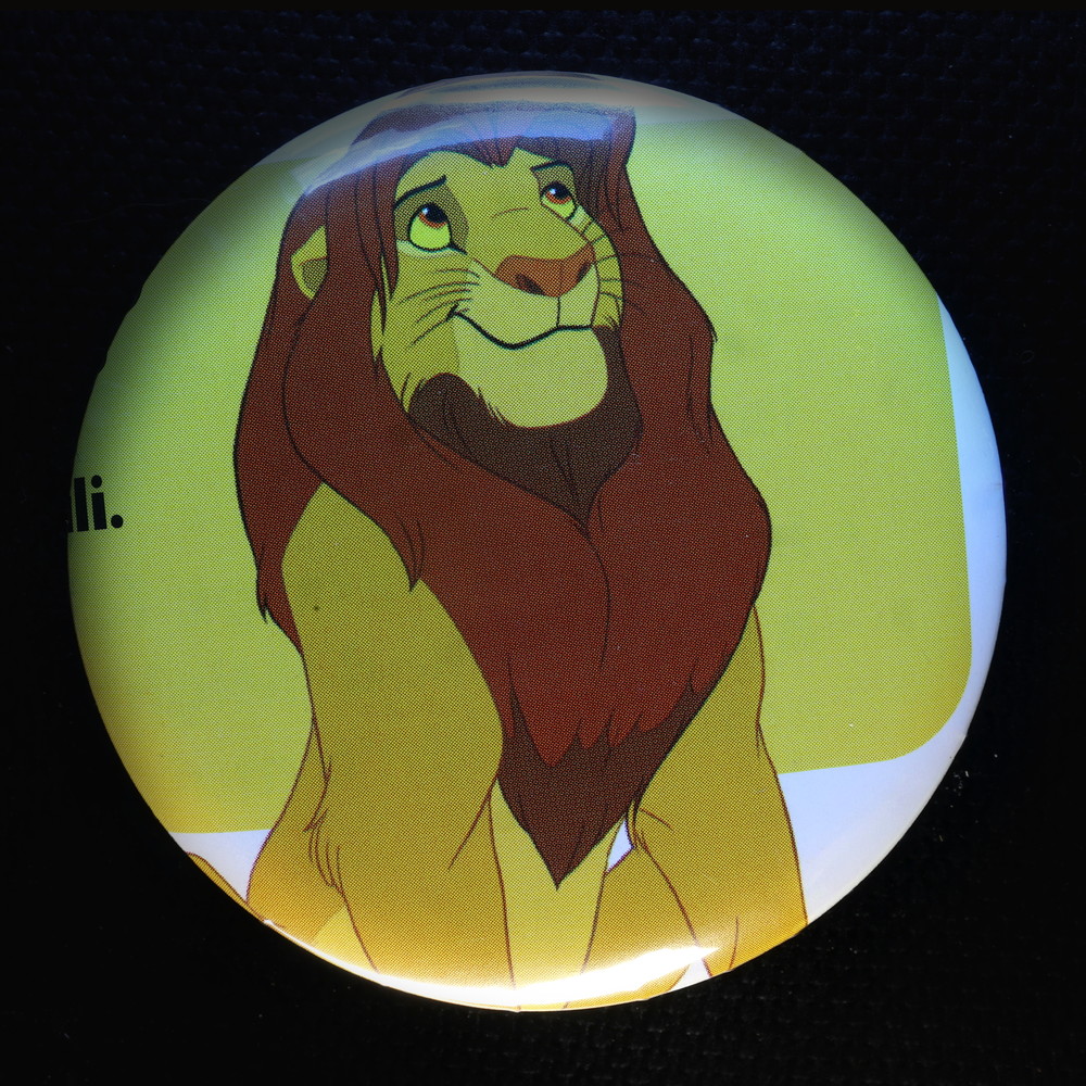 Simba Disney Character Badge
