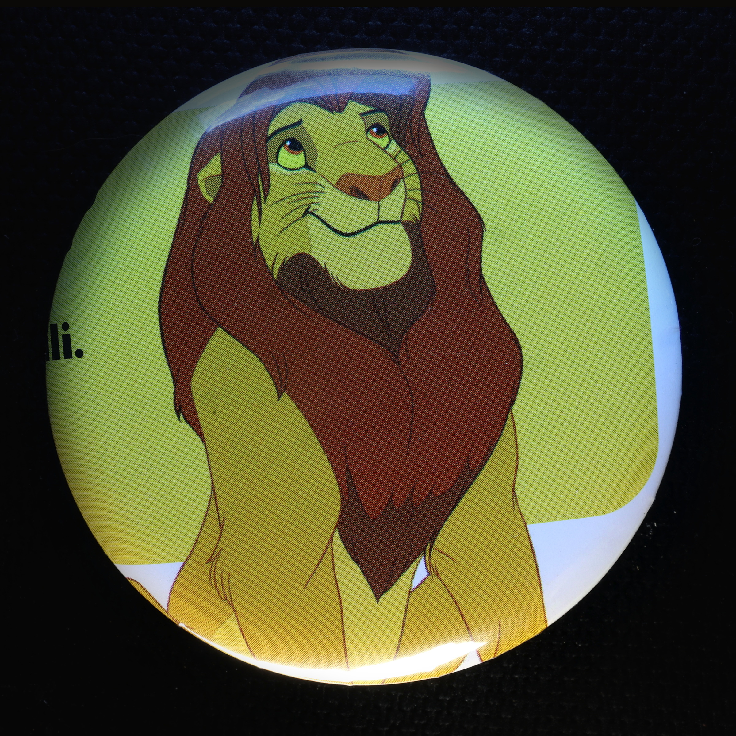 Simba Disney Character Badge